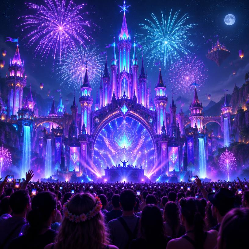 Fairytale fireworks